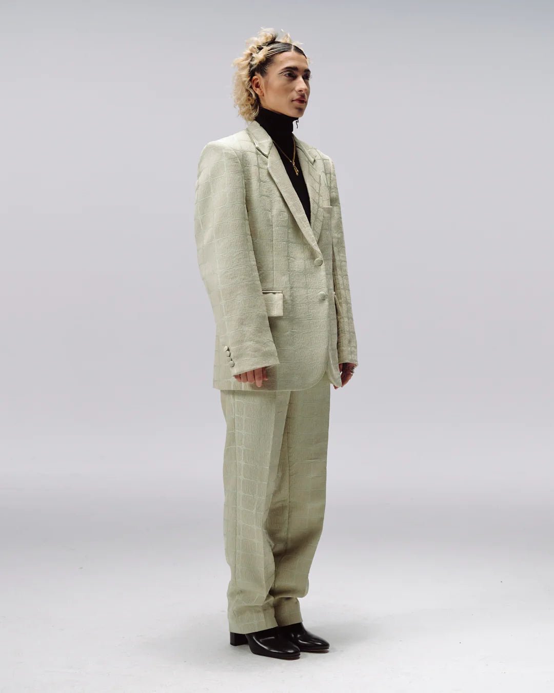 Unisex Business Unusual Suit — Vintage Mint by Emeka at White Label Project