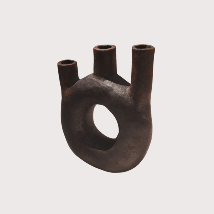 Three Candle Candelabra by Ensamble Artesano at White Label Project