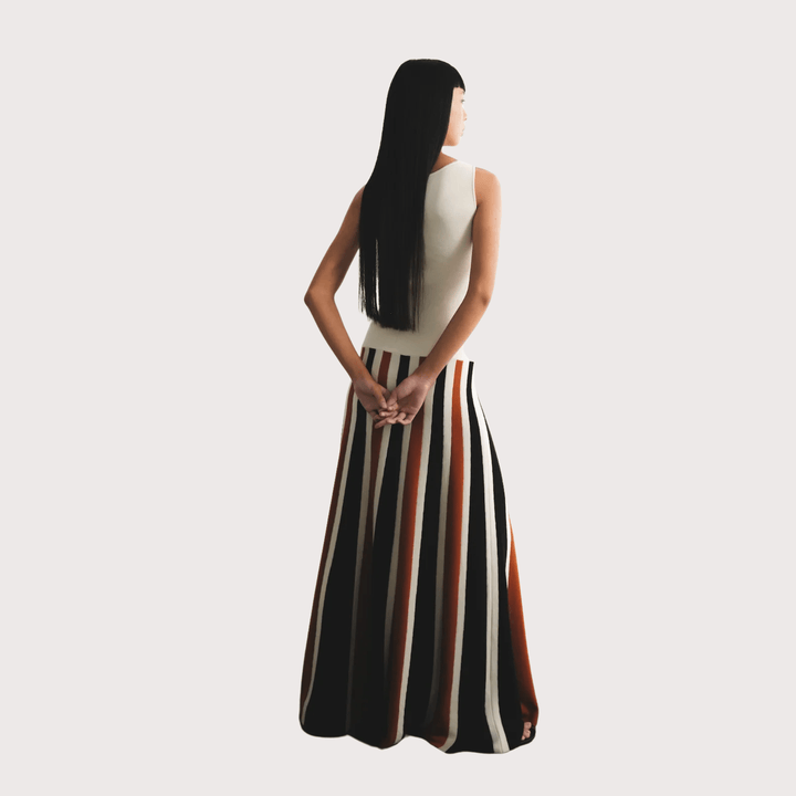 Agreste Sleeveless Maxi Dress - Ivory by ESCVDO at White Label Project
