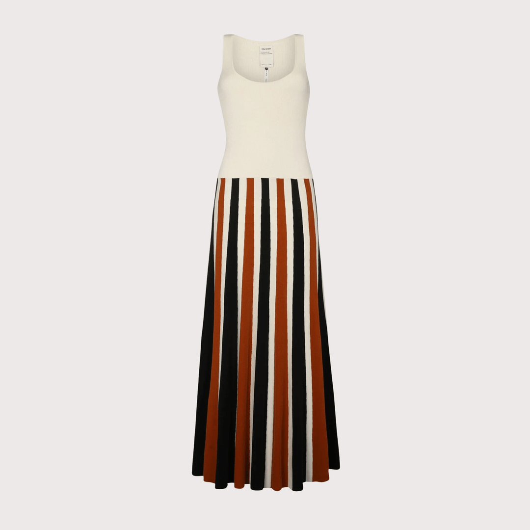 Agreste Sleeveless Maxi Dress - Ivory by ESCVDO at White Label Project