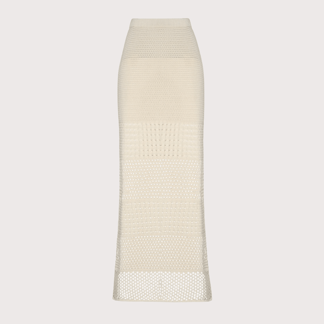 Amada Skirt - Ivory by ESCVDO at White Label Project