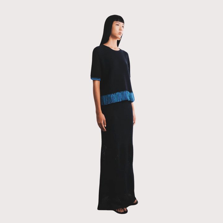 Amada Top - Navy by ESCVDO at White Label Project