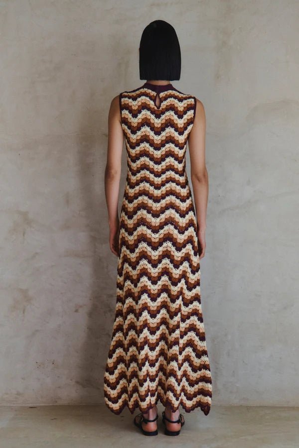 Amazonas Maxi Dress - Terracotta by Escvdo at White Label Project