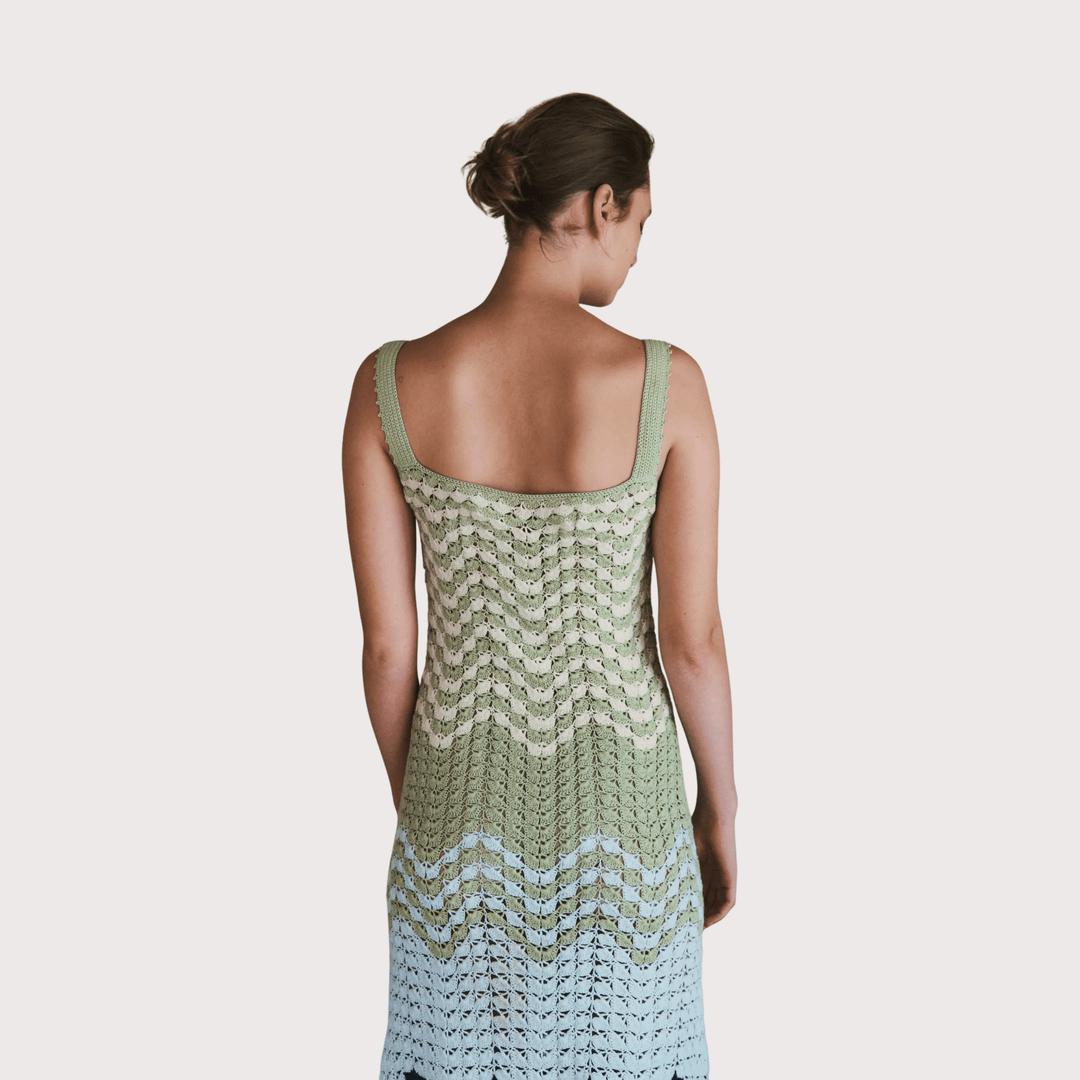 Marea Maxi Dress - Sea Foam by ESCVDO at White Label Project