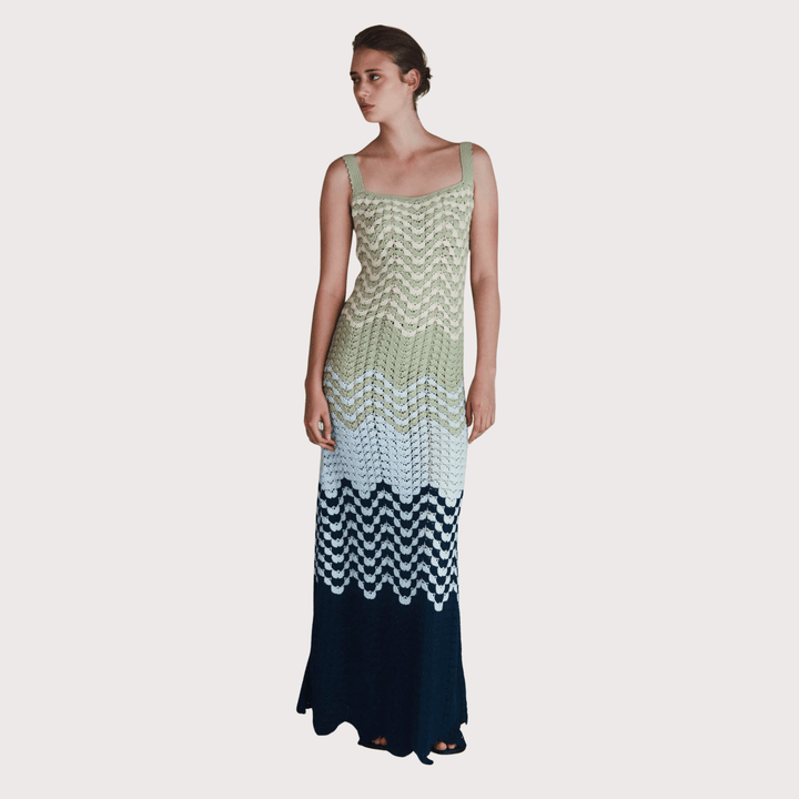 Marea Maxi Dress - Sea Foam by ESCVDO at White Label Project
