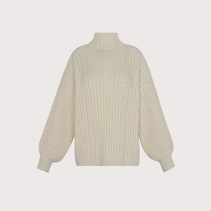 Mayu Sweater - Ivory by Escvdo at White Label Project