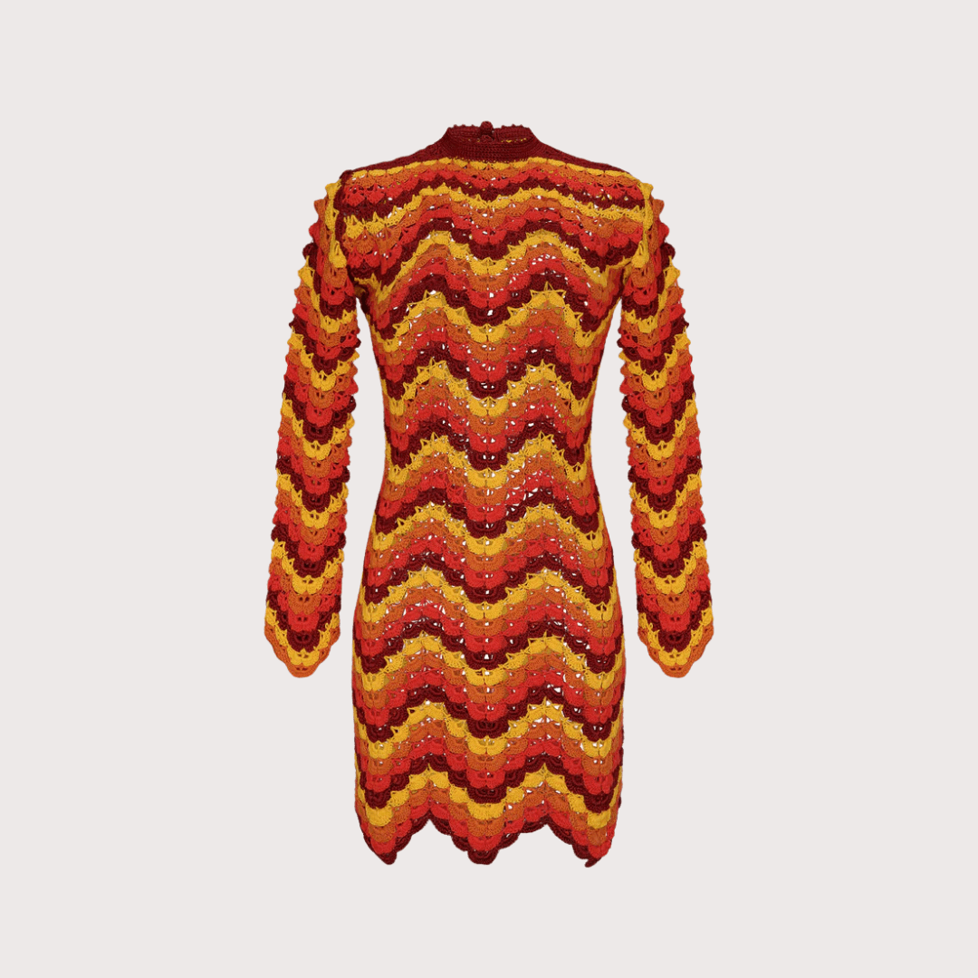 Safi Mini Dress - Sunset by ESCVDO at White Label Project