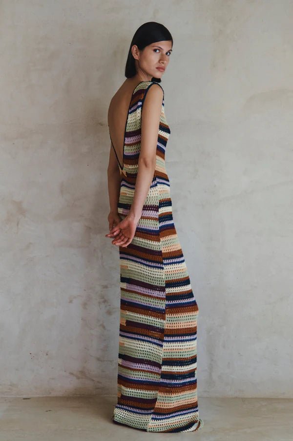 Spondylus Maxi Dress - Multi by Escvdo at White Label Project