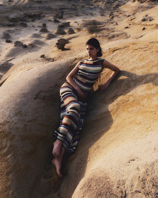 Spondylus Maxi Dress - Multi by Escvdo at White Label Project