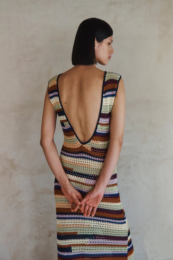 Spondylus Maxi Dress - Multi by Escvdo at White Label Project