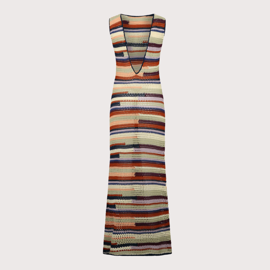 Spondylus Maxi Dress - Multi by Escvdo at White Label Project