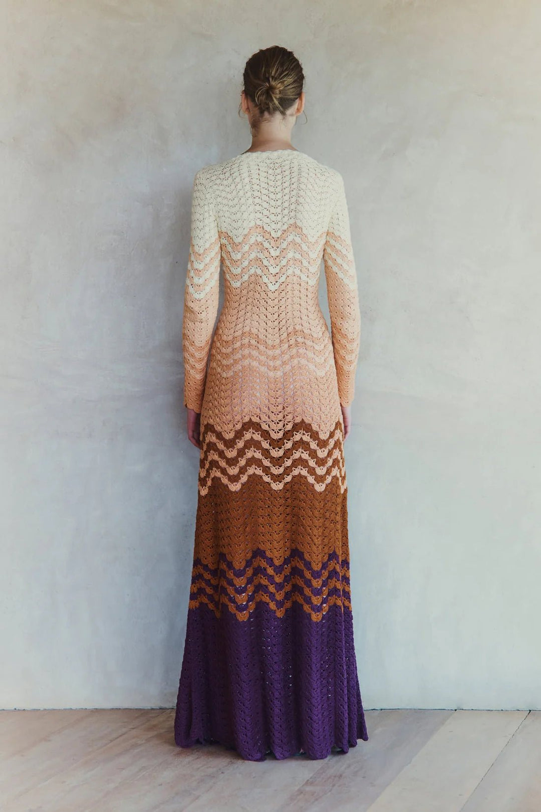 Sumac Maxi Dress - Peach Nectar by ESCVDO at White Label Project