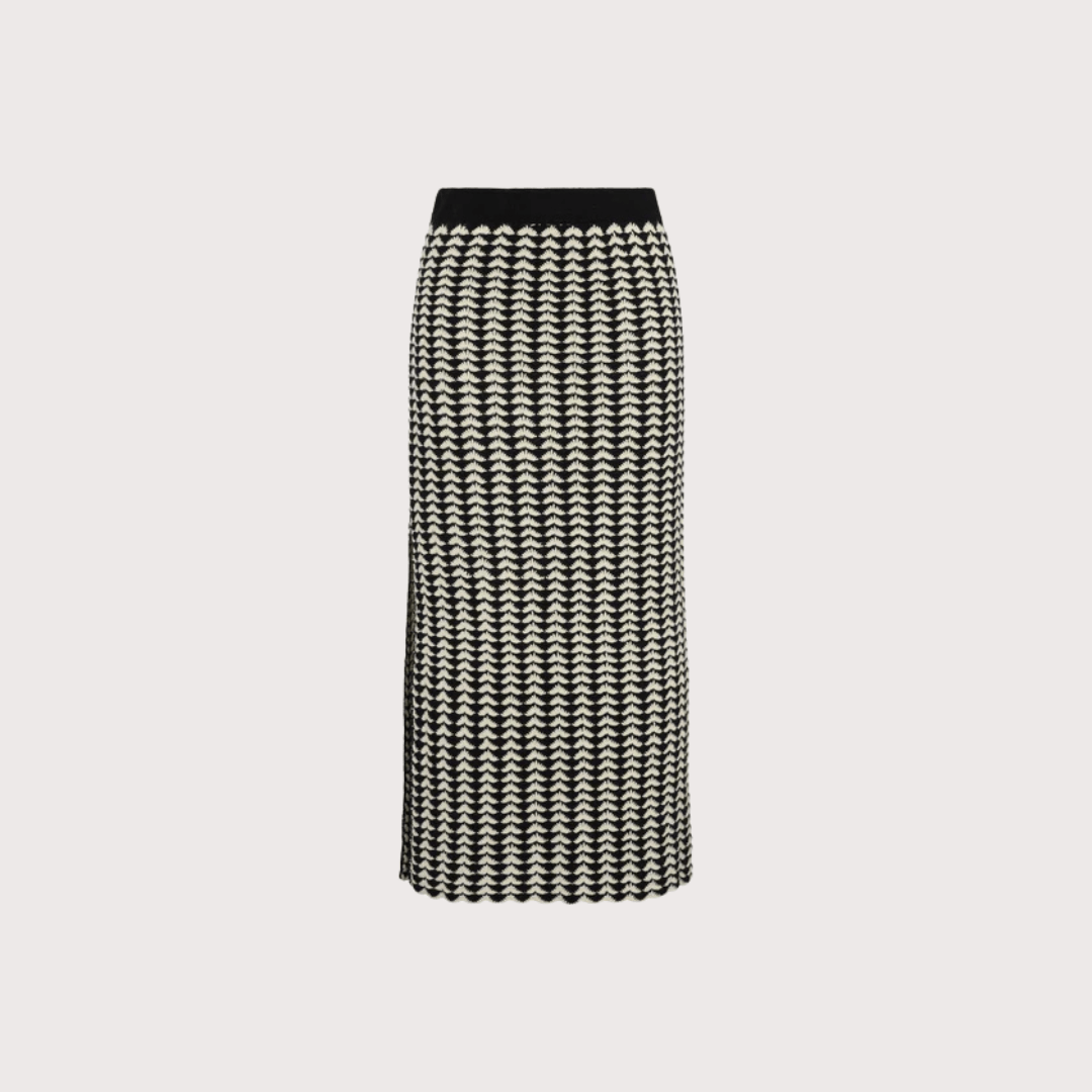 Totora Skirt - Black Ivory by Escvdo at White Label Project