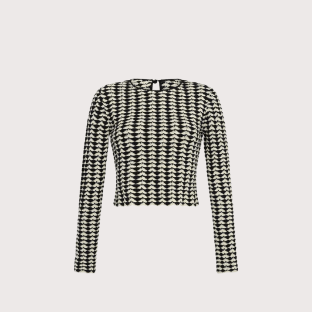 Totora Top - Black Ivory by Escvdo at White Label Project