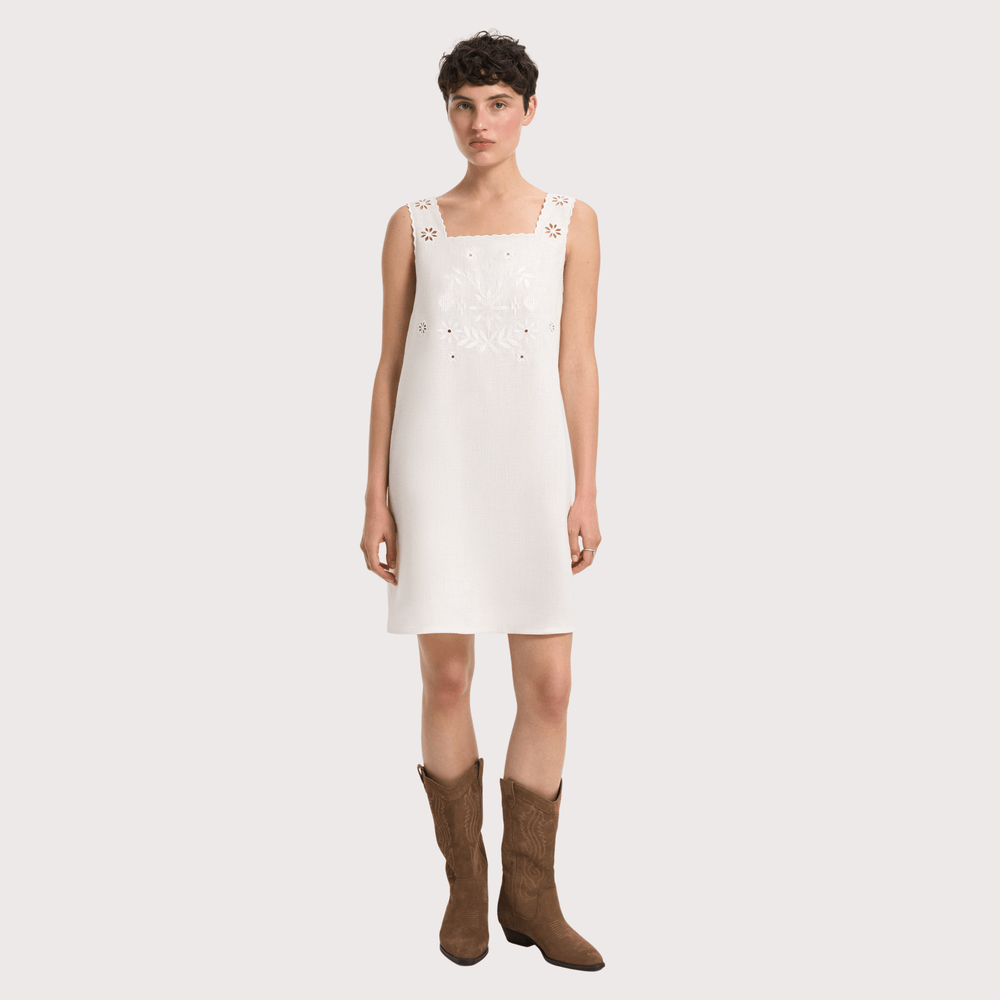 Lelitka Milk Dress by Etnodim at White Label Project