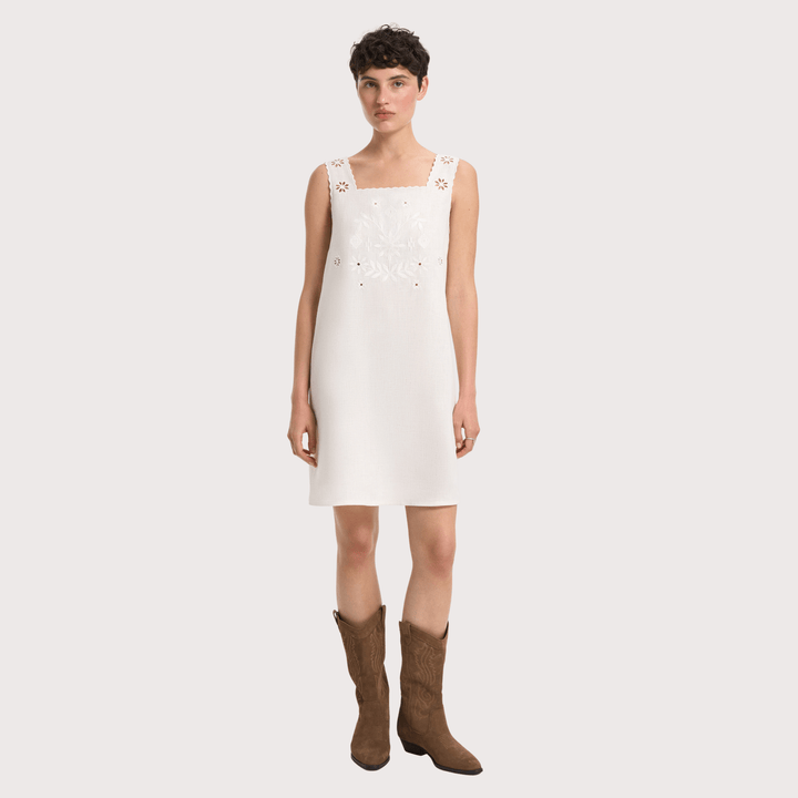 Lelitka Milk Dress by Etnodim at White Label Project