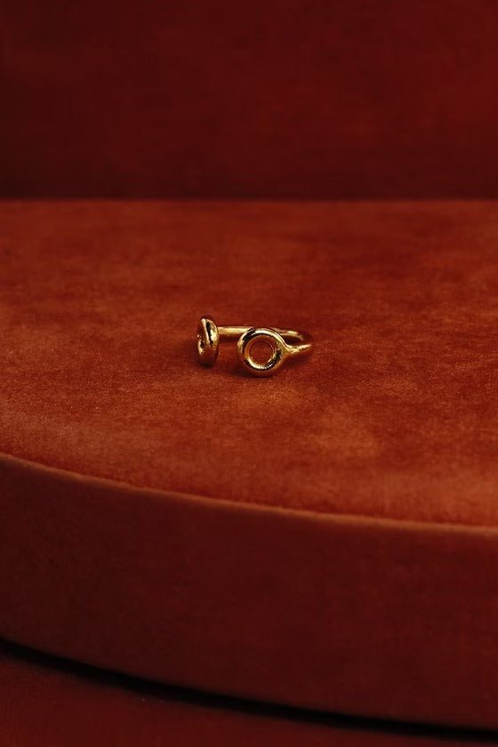 Connected Hair Piece - Gold by Gemz at White Label Project