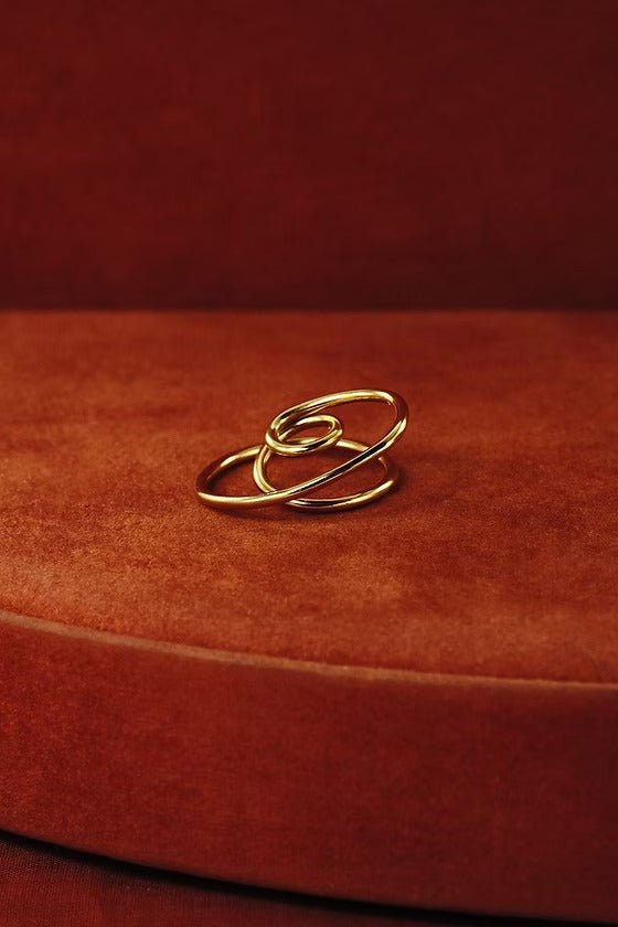 Orbit Hair Piece - Gold by Gemz at White Label Project