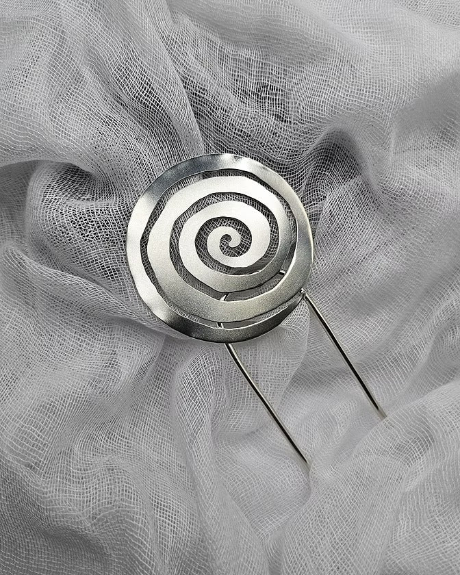 Spiraling Hair Piece by Gemz at White Label Project