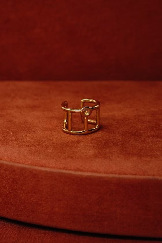 Third Eye Hair Piece - Gold by Gemz at White Label Project