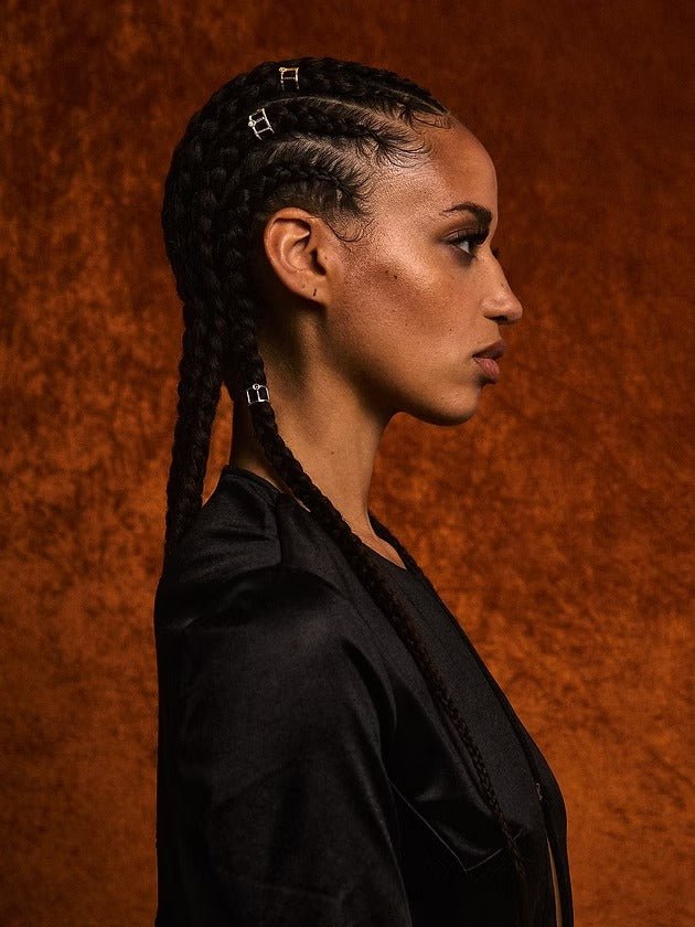 Third Eye Hair Piece - Gold by Gemz at White Label Project