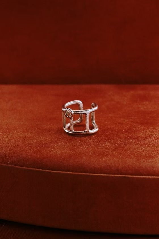 Third Eye Hair Piece - Silver by Gemz at White Label Project