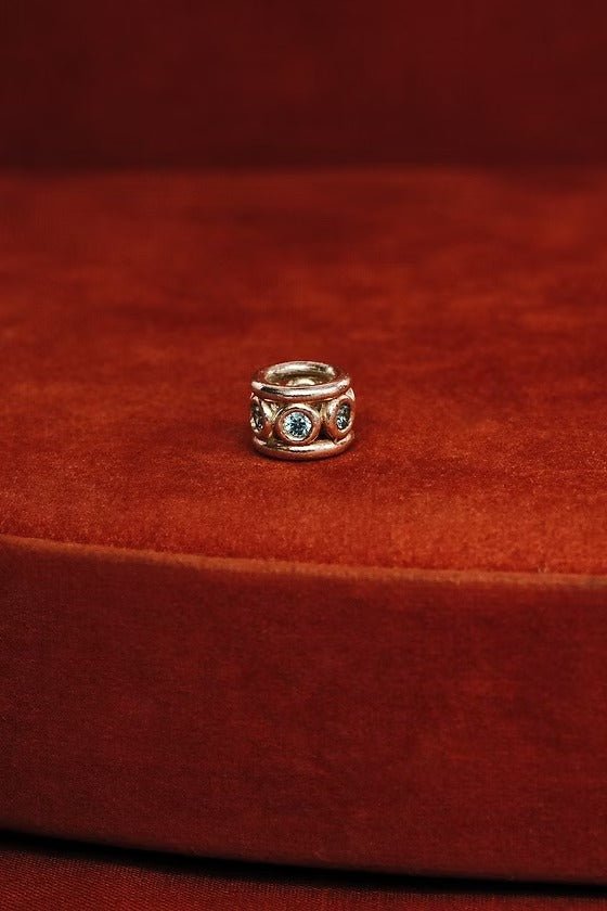 Throat Hair Piece - Gold by Gemz at White Label Project