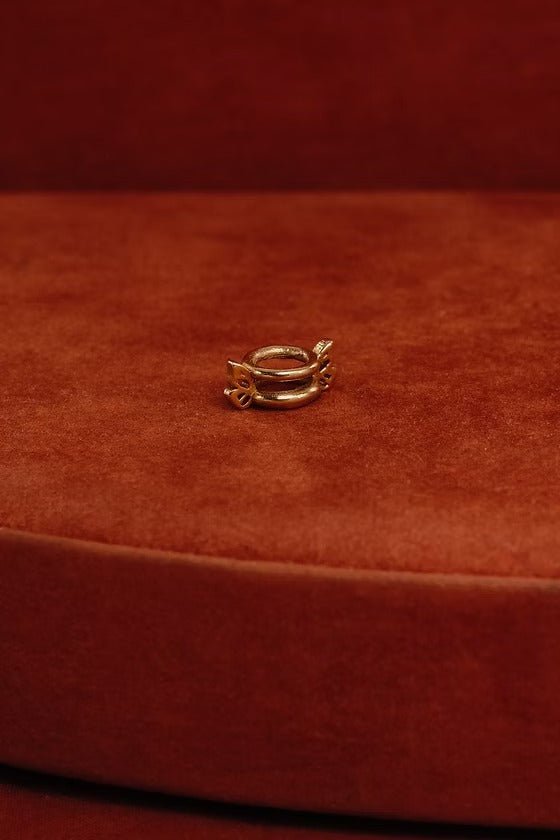 Tiny Wings Hair Piece - Gold by Gemz at White Label Project