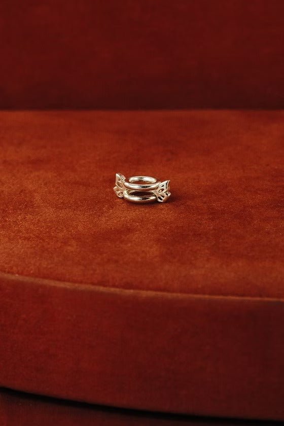 Tiny Wings Hair Piece - Silver by Gemz at White Label Project