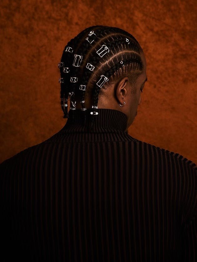 To the Top Hair Piece - Silver by Gemz at White Label Project