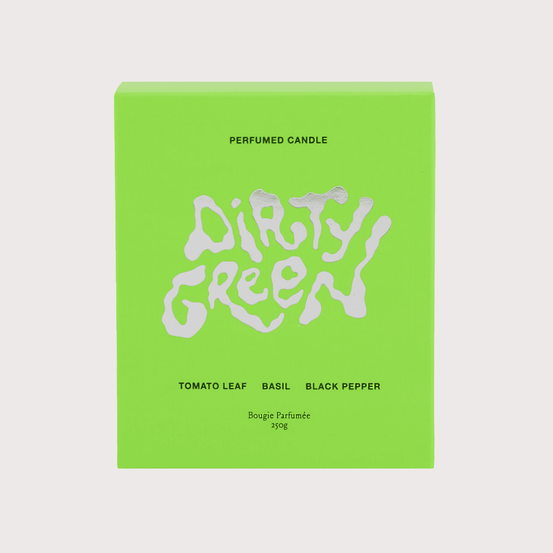 Dirty Green Candle by Gozdava 1590 at White Label Project
