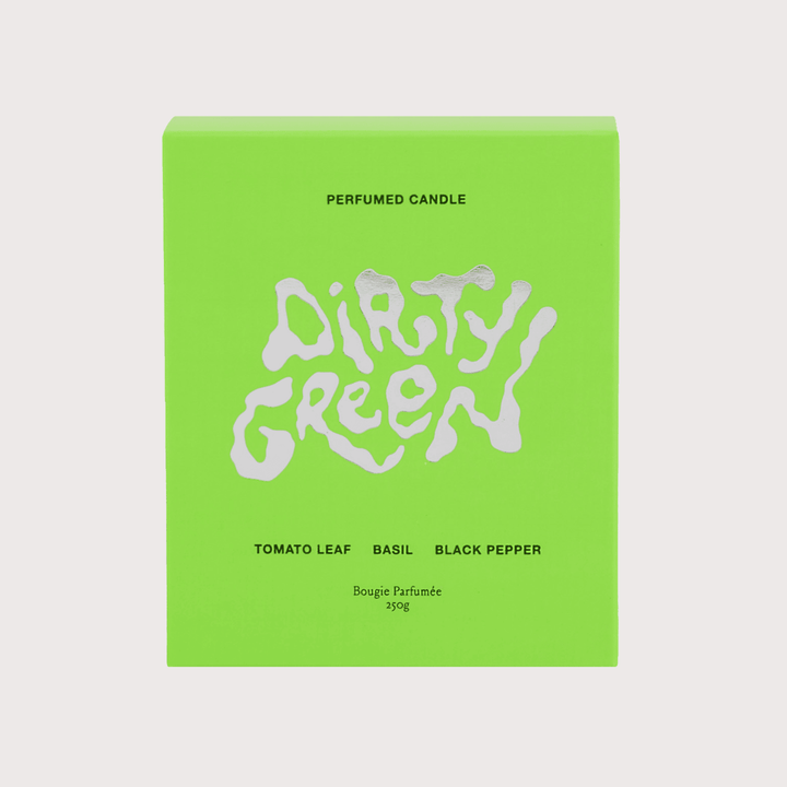 Dirty Green Candle by Gozdava 1590 at White Label Project