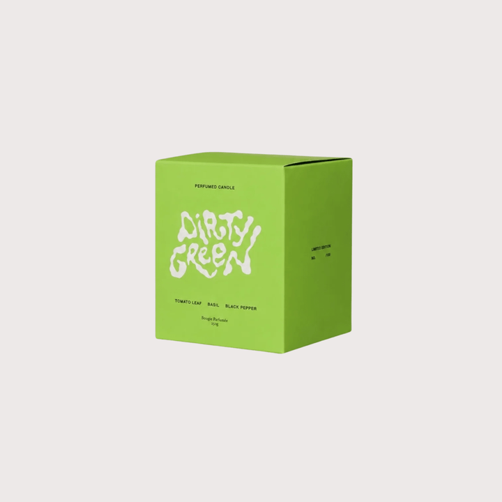 Dirty Green Candle by Gozdava 1590 at White Label Project