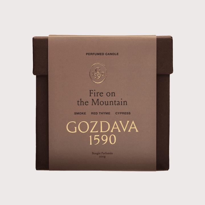 Fire on the Mountain Candle by Gozdava 1590 at White Label Project