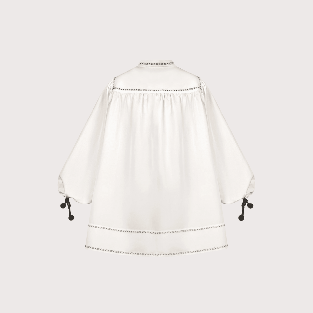 Annychka Embroidered Shirt by Gunia Project at White Label Project