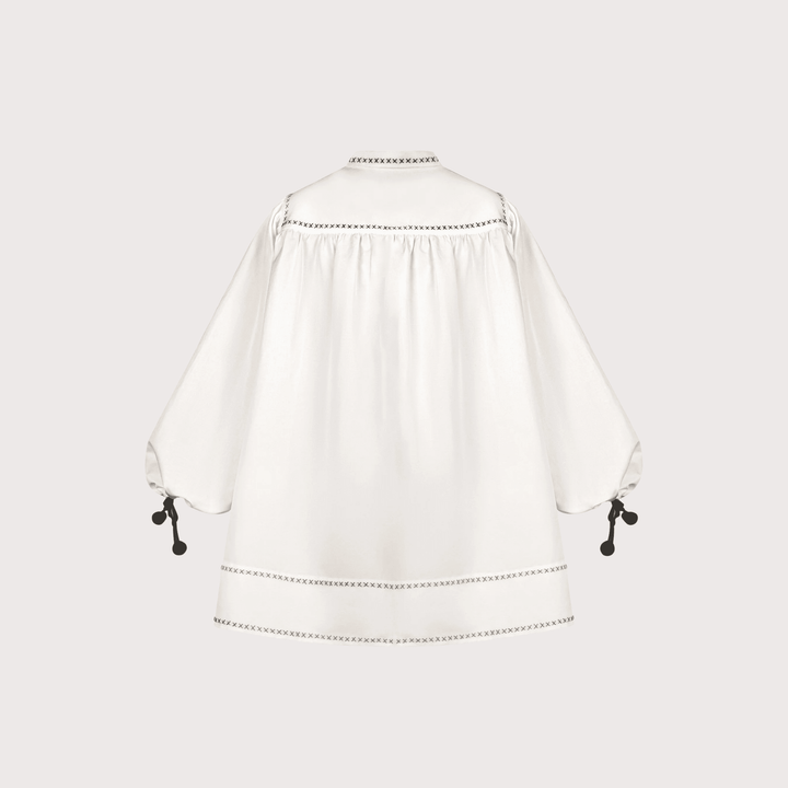 Annychka Embroidered Shirt by Gunia Project at White Label Project