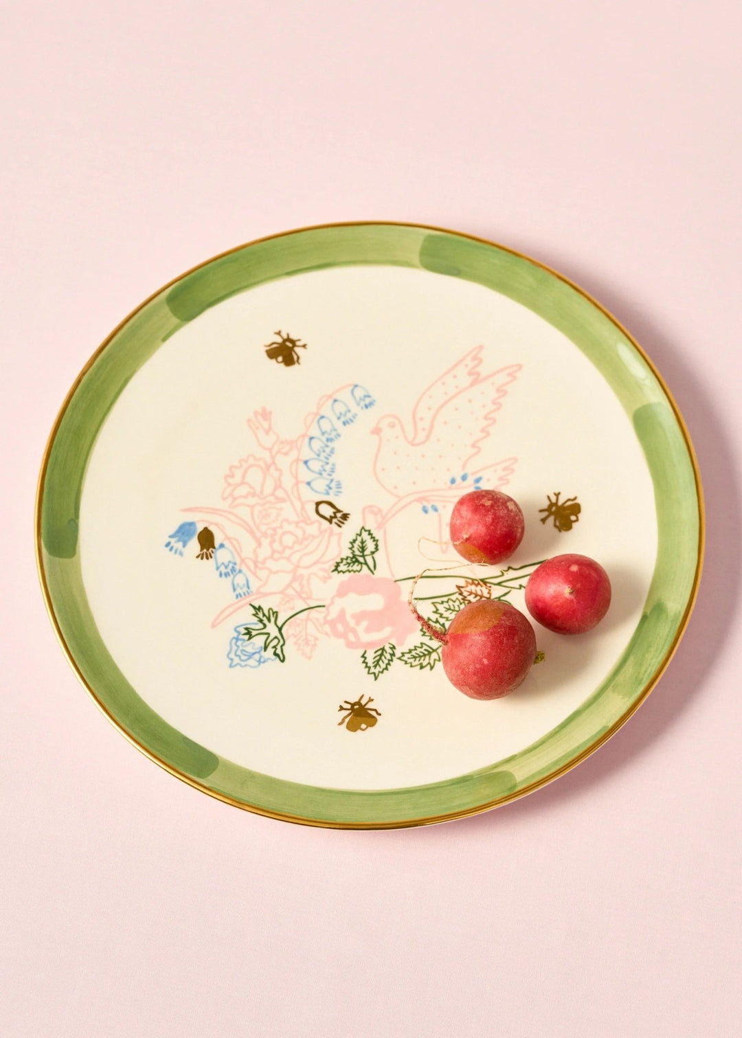 Dove Round Plate - Small by Gunia Project at White Label Project