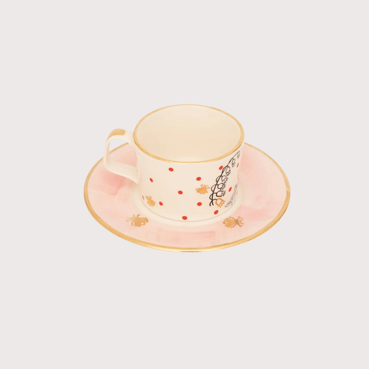 Dove Tea Cup and Saucer Set by Gunia Project at White Label Project