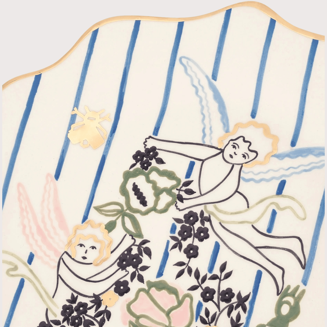 Grace Ornate Plate by Gunia Project at White Label Project