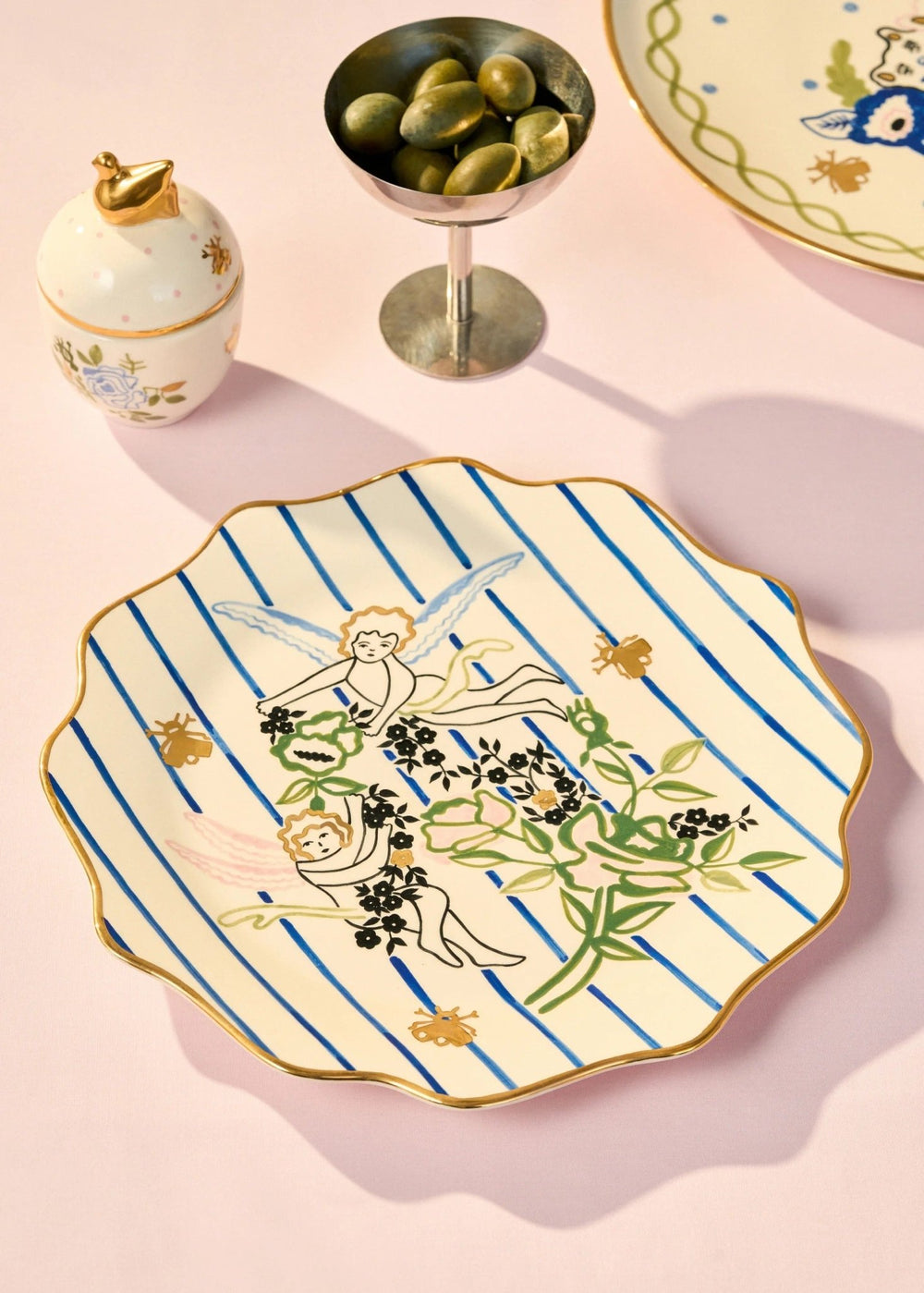 Grace Ornate Plate by Gunia Project at White Label Project