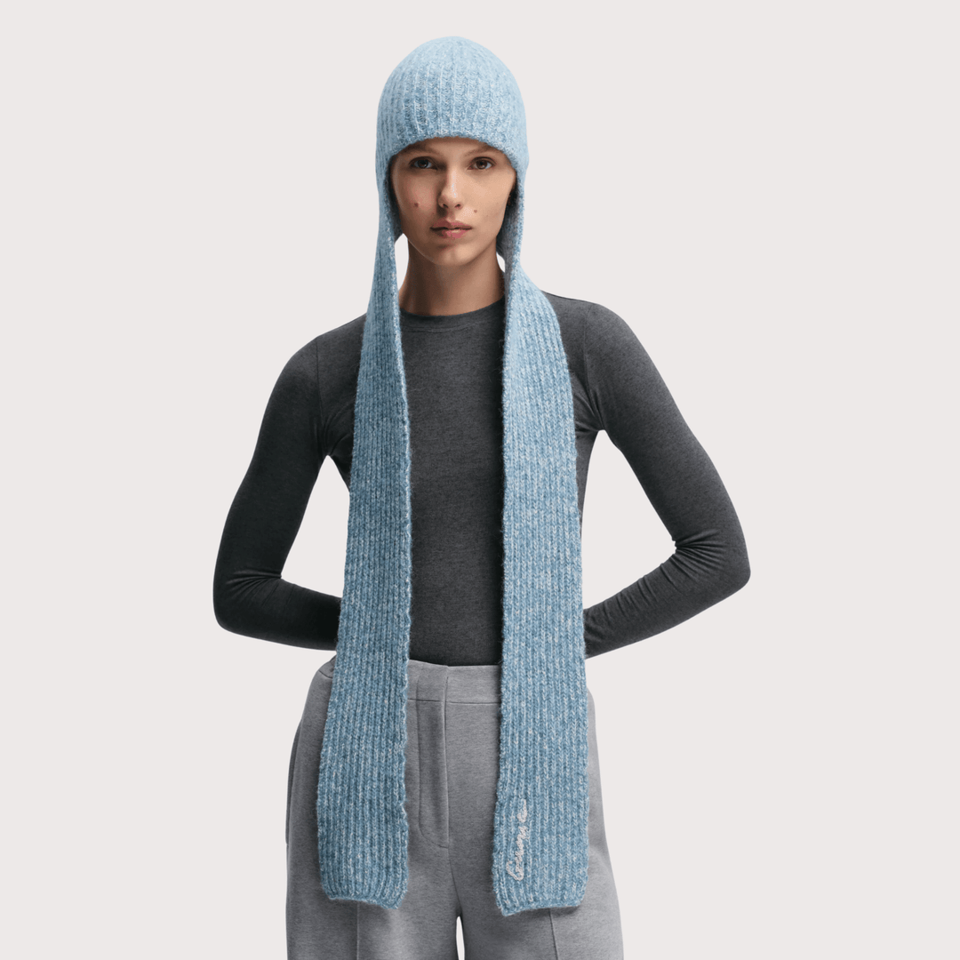 Gunia Scarf - Beanie - Blue by Gunia Project at White Label Project