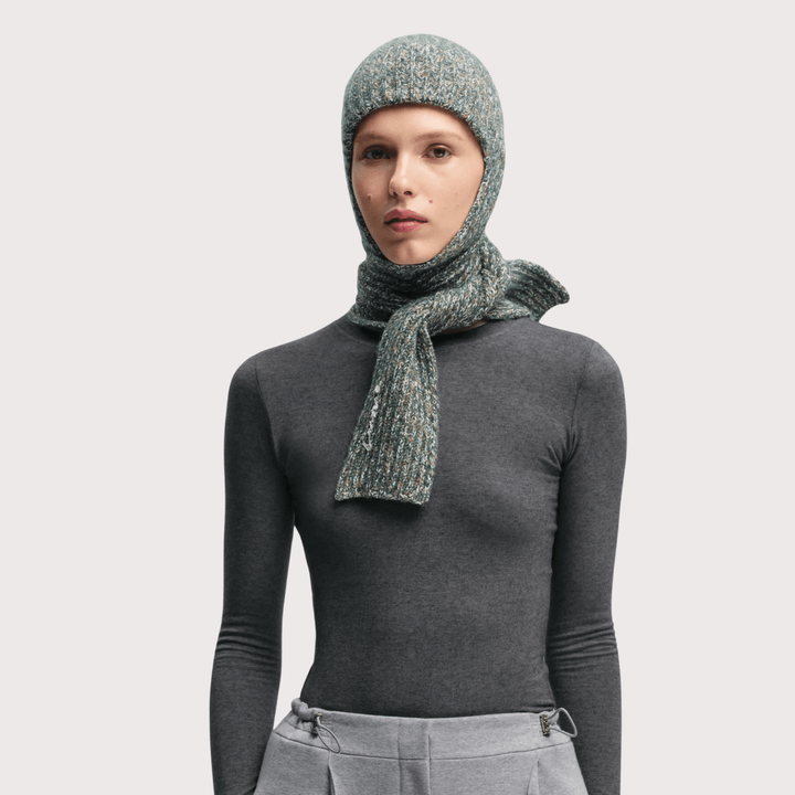 Gunia Scarf - Beanie - Green by Gunia Project at White Label Project