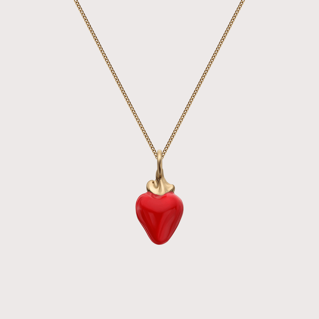 Heart Pendant - Red by Gunia Project at White Label Project
