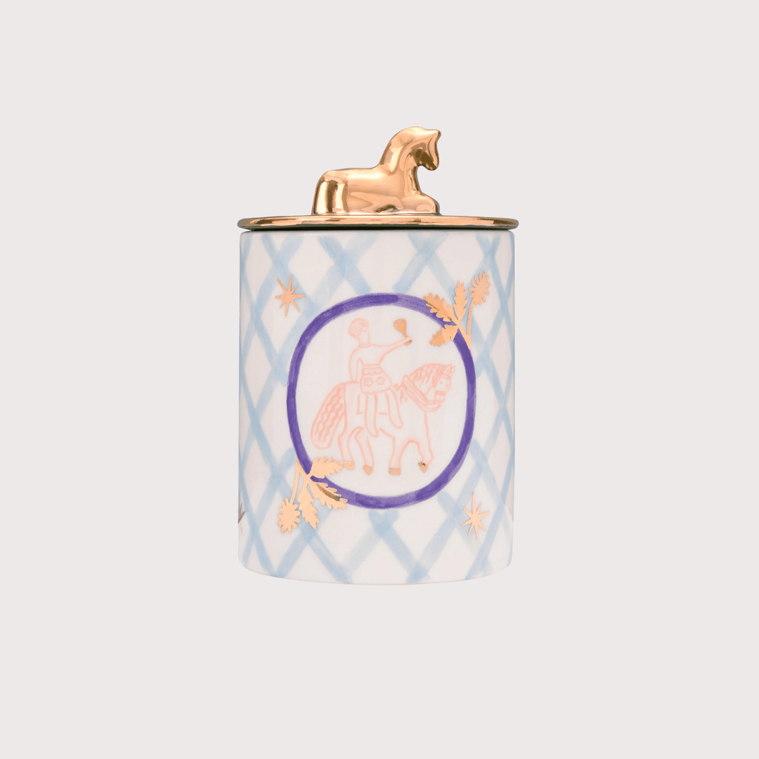 Horseman Sugar Bowl - Blue by Gunia Project at White Label Project