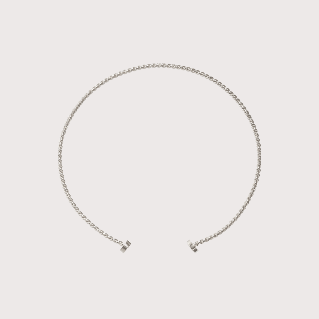 Hryvna Chocker - Silver by Gunia Project at White Label Project