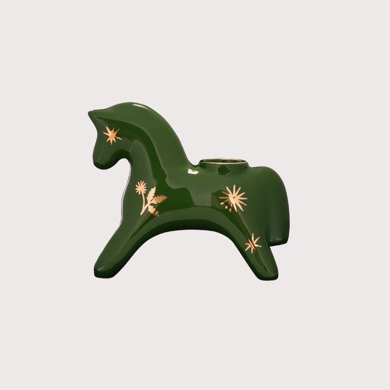 Konyk Candle Holder - Green by Gunia Project at White Label Project