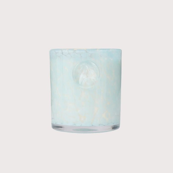 Konyk Glass Candle - Blue by Gunia Project at White Label Project