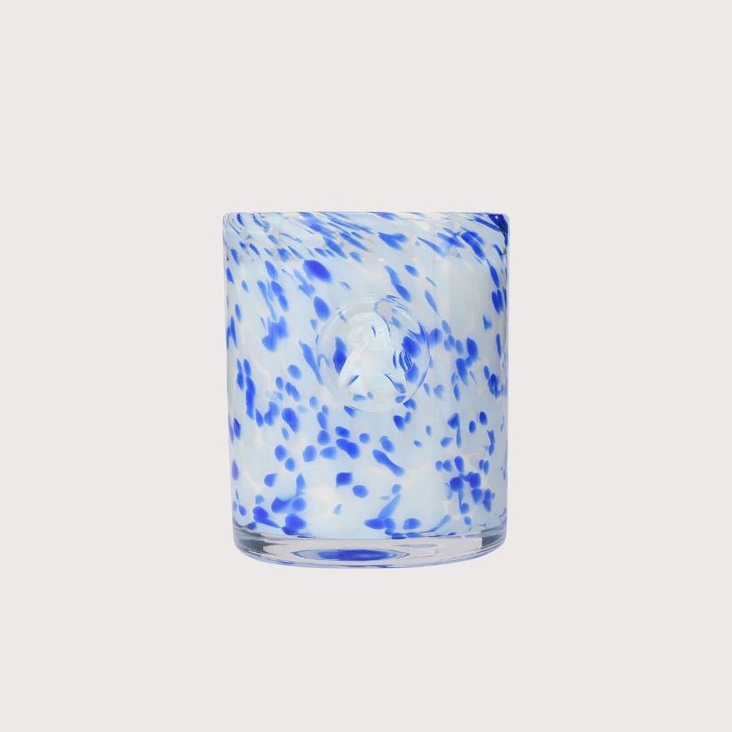 Konyk Glass Candle - Dark Blue by Gunia Project at White Label Project