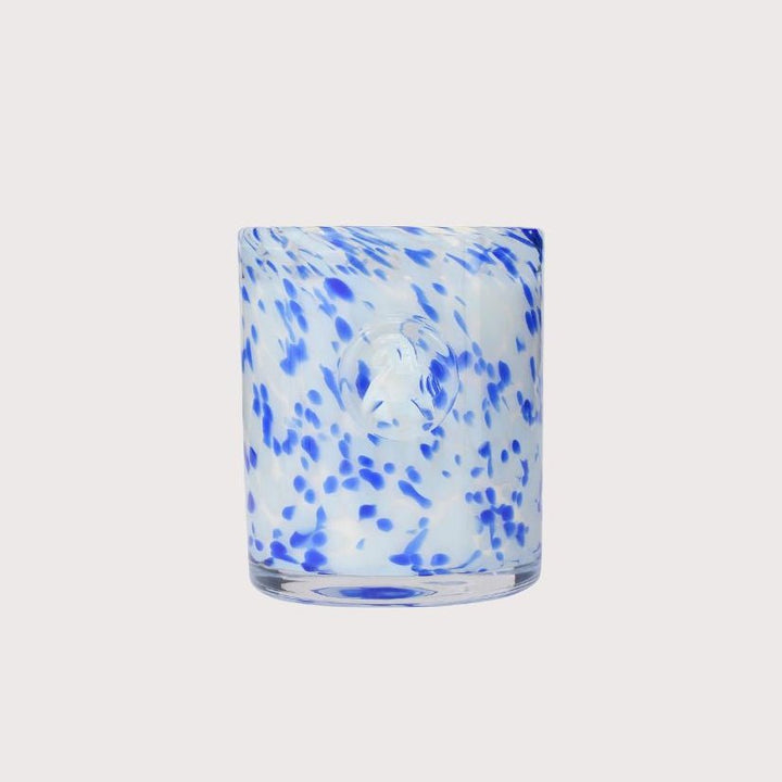 Konyk Glass Candle - Dark Blue by Gunia Project at White Label Project