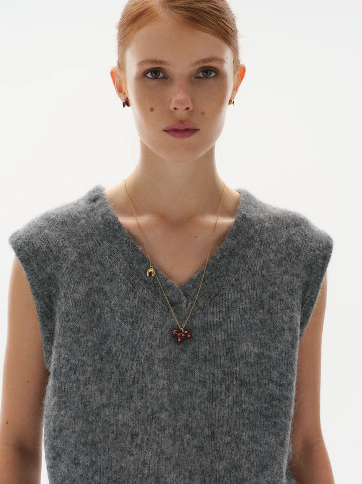 Lucky Pendant Gold - plated and Enamel by Gunia Project at White Label Project